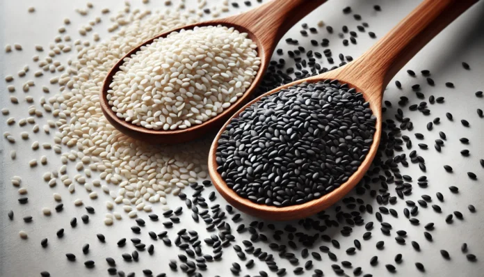 SESAME SEEDS BENEFITS,SIDE EFFECTS AND THEIR USES