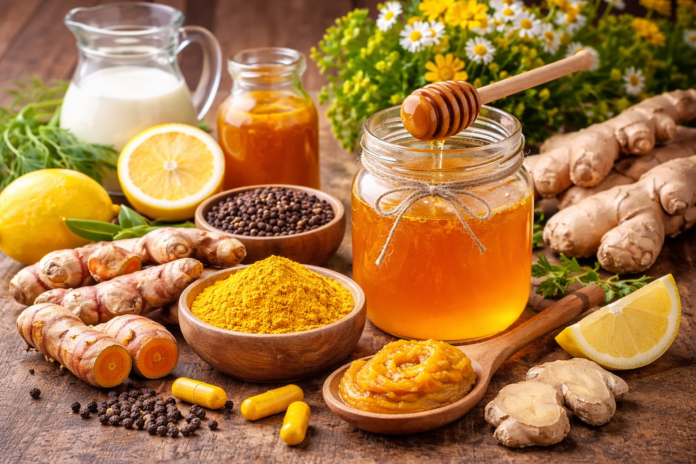 TURMERIC HONEY BENEFITS AND HOW TO USE