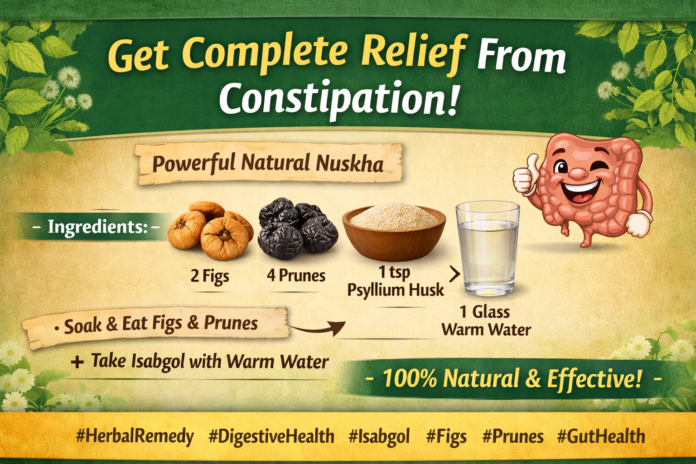 Get Complete Releif from Constipation