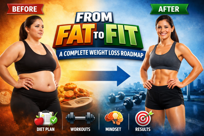 چربی سے فِٹنس تک: وزن کم کرنے کا مکمل روڈمیپ