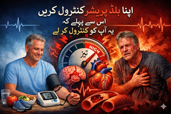 اپنے بلڈ پریشر کو کنٹرول کریں، اس سے پہلے کہ یہ آپ کو کنٹرول کرے